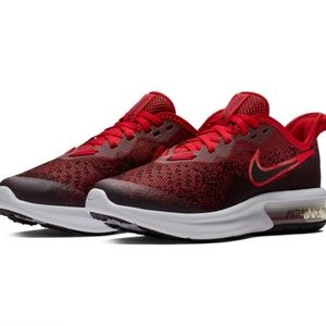 air max sequent 4 red
